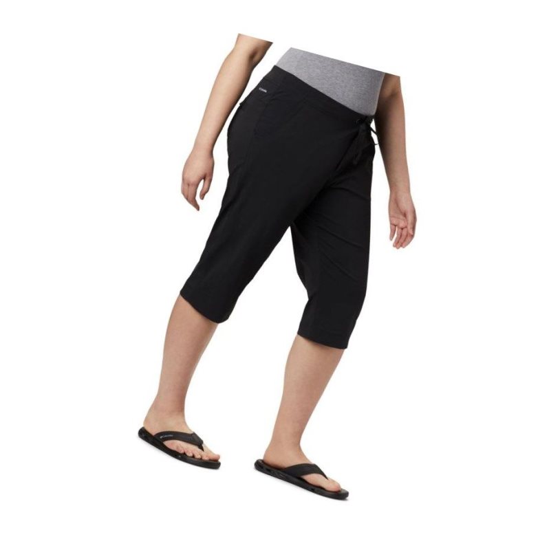 Dámské Kalhoty Columbia Anytime Outdoor Capri Plus Sizes Černé | LWZH-90742