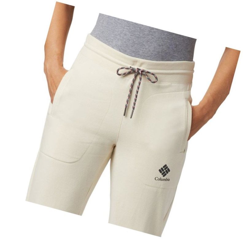 Dámské Kalhoty Columbia Lodge Jogger Krém | PMKF-93241