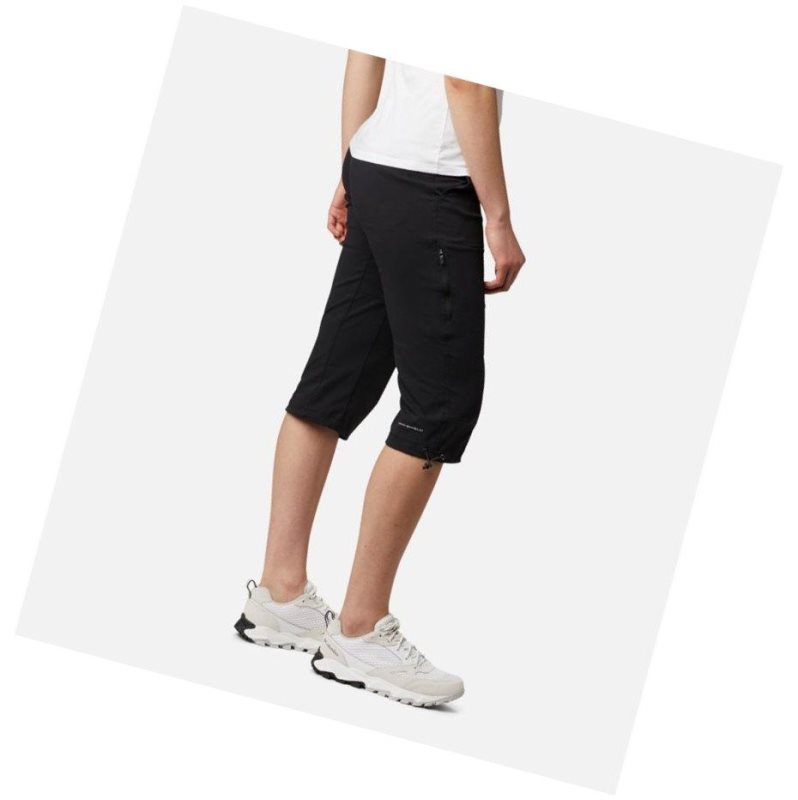 Dámské Kalhoty Columbia Saturday Trail II Knee Pant Černé | RVCW-20731