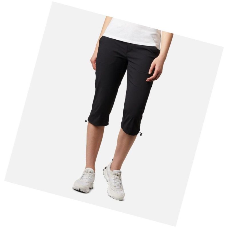 Dámské Kalhoty Columbia Saturday Trail II Knee Pant Černé | RVCW-20731