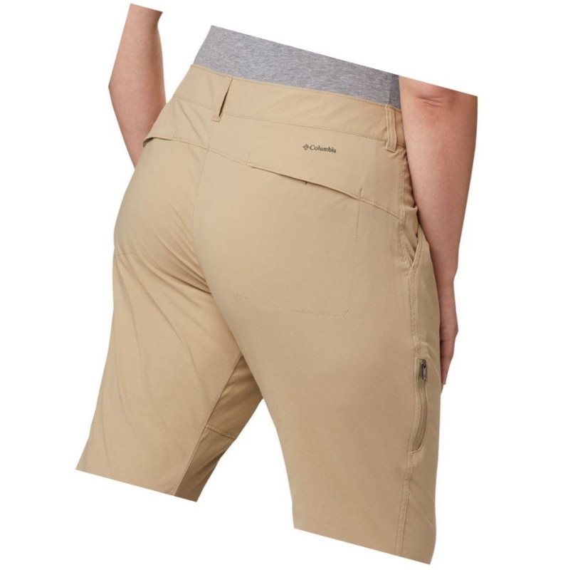 Dámské Kalhoty Columbia Saturday Trail II Knee Pant Plus Sizes Hnědé | MHXO-06198