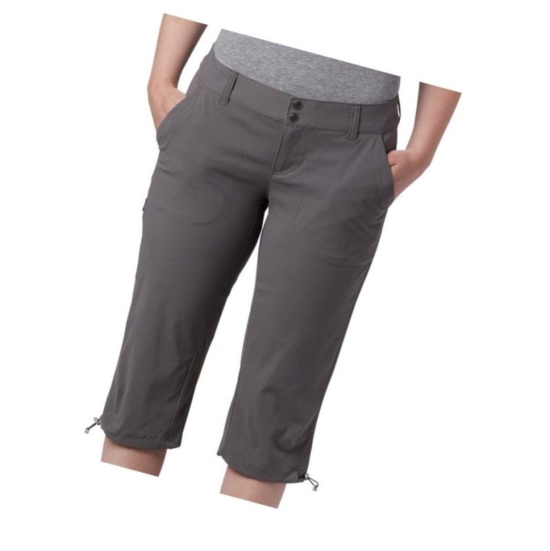 Dámské Kalhoty Columbia Saturday Trail II Knee Pant Šedé | FYIW-12463