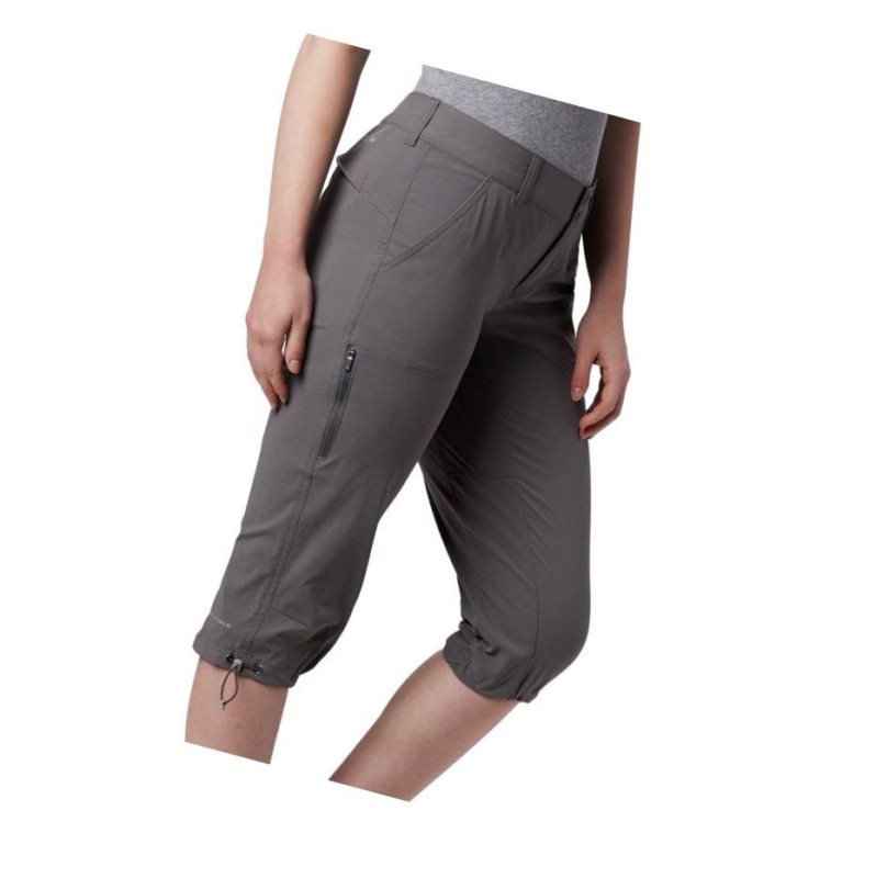 Dámské Kalhoty Columbia Saturday Trail II Knee Pant Šedé | FYIW-12463