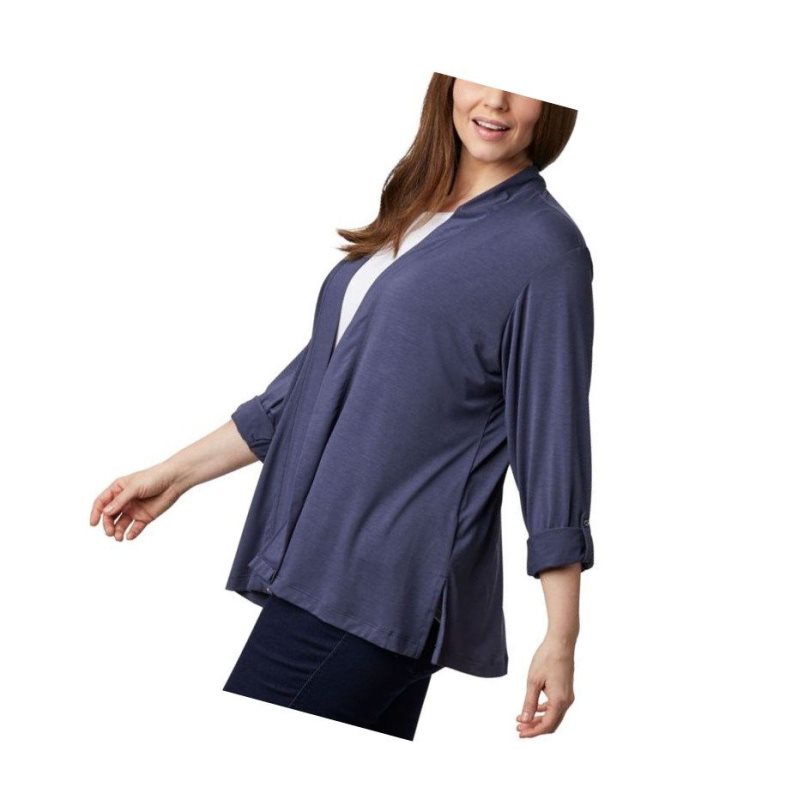 Dámské Kardigan Columbia Essential Elements Plus Size Tmavě Blankyt | GOML-39645