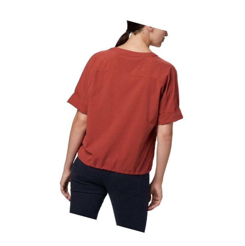 Dámské Košile Columbia Firwood Crossing Short Sleeve Červené | SMUJ-14089