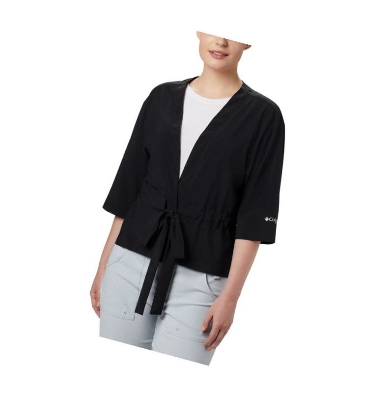 Dámské Košile Columbia PFG Armadale 3/4 Sleeve Wrap Černé | DXLY-48530