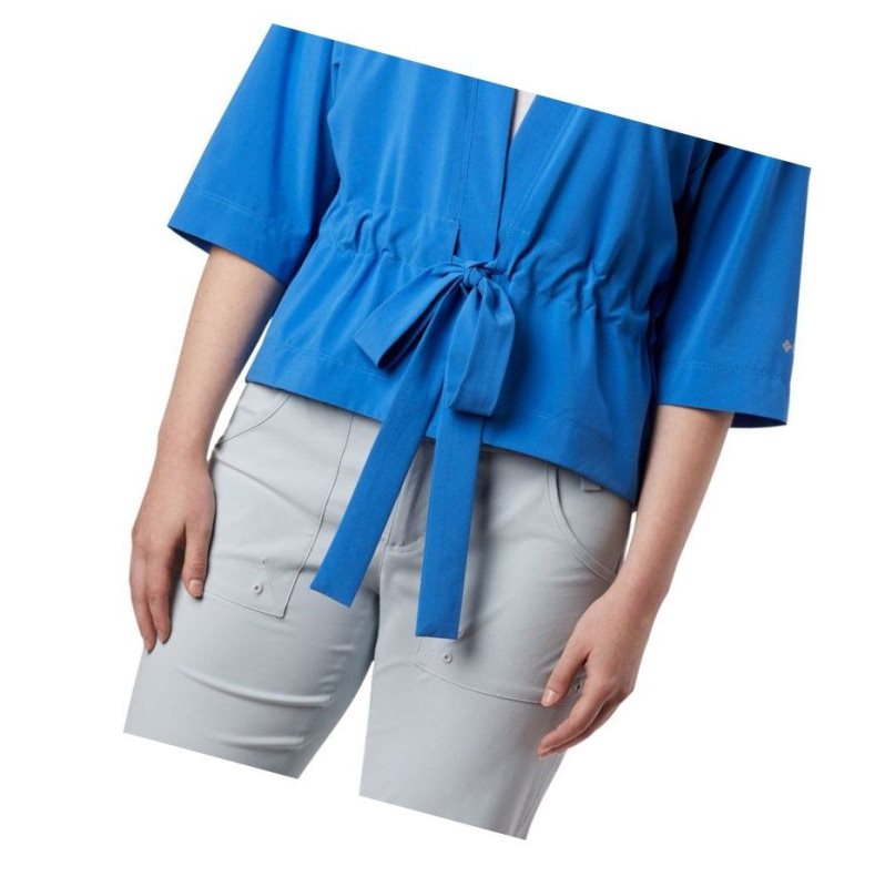 Dámské Košile Columbia PFG Armadale 3/4 Sleeve Wrap Blankyt | CHYF-23518