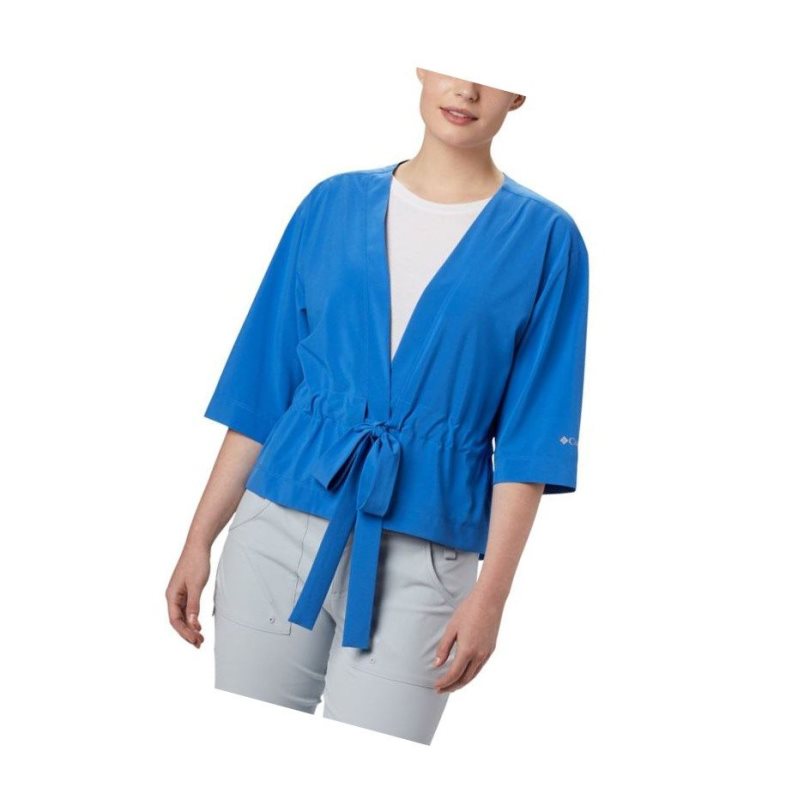 Dámské Košile Columbia PFG Armadale 3/4 Sleeve Wrap Blankyt | CHYF-23518