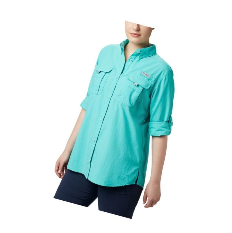 Dámské Košile Columbia PFG Bahama Long Sleeve Blankyt | VGOU-89156