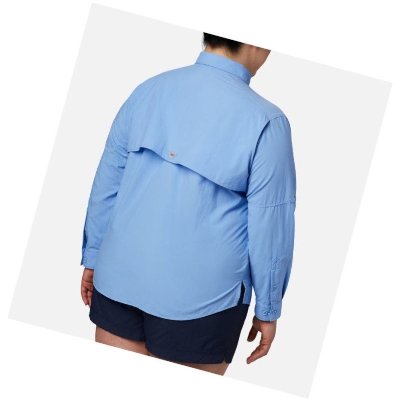 Dámské Košile Columbia PFG Bahama Long Sleeve Plus Size Bílé | DJTO-21076