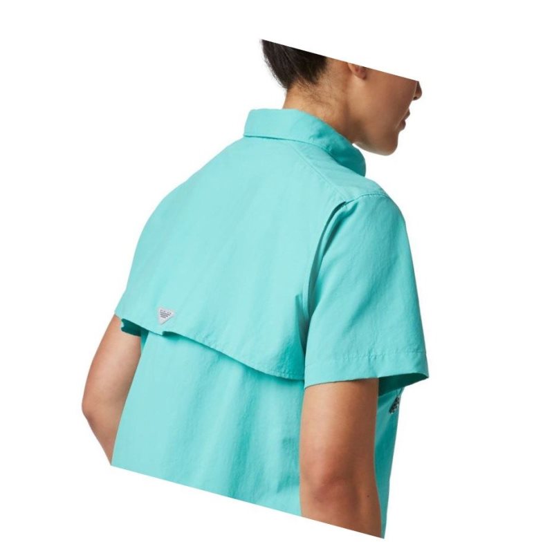 Dámské Košile Columbia PFG Bahama Short Sleeve Blankyt | ZJHV-78425