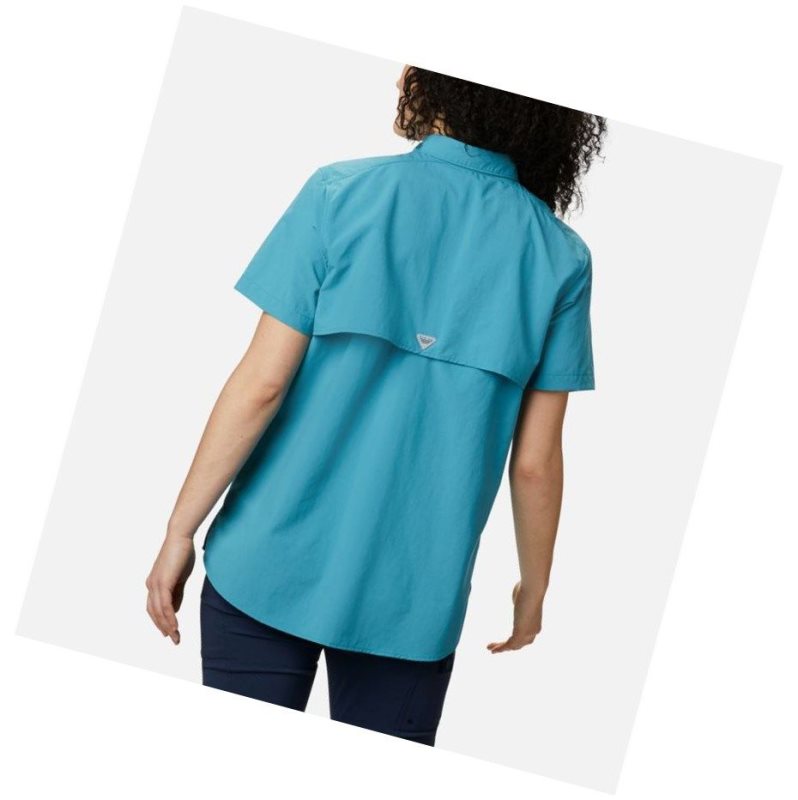 Dámské Košile Columbia PFG Bahama Short Sleeve Blankyt | PQLF-23106