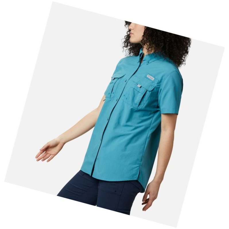 Dámské Košile Columbia PFG Bahama Short Sleeve Blankyt | PQLF-23106