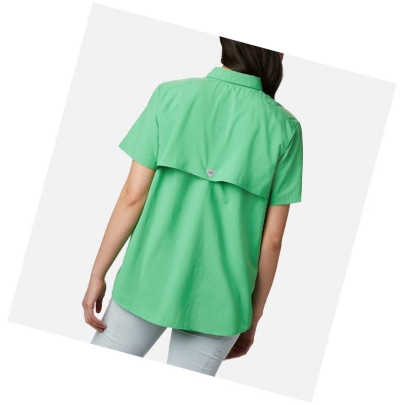 Dámské Košile Columbia PFG Bahama Short Sleeve Tyrkysové | MNIT-95713