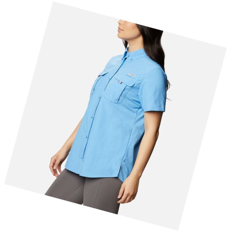 Dámské Košile Columbia PFG Bahama Short Sleeve Blankyt | HITZ-03986