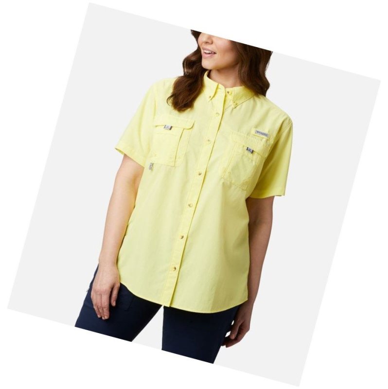 Dámské Košile Columbia PFG Bahama Short Sleeve Plus Size Oranžové | ZUGB-98704