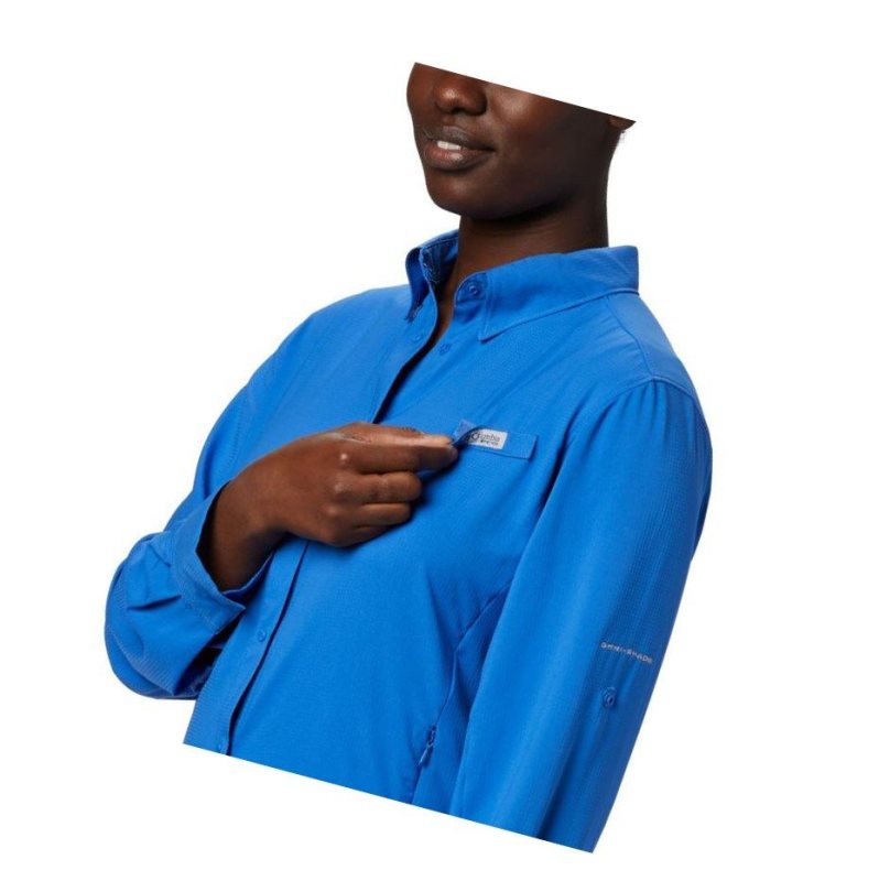 Dámské Košile Columbia PFG Tamiami II Long Sleeve Blankyt | LIPY-70469