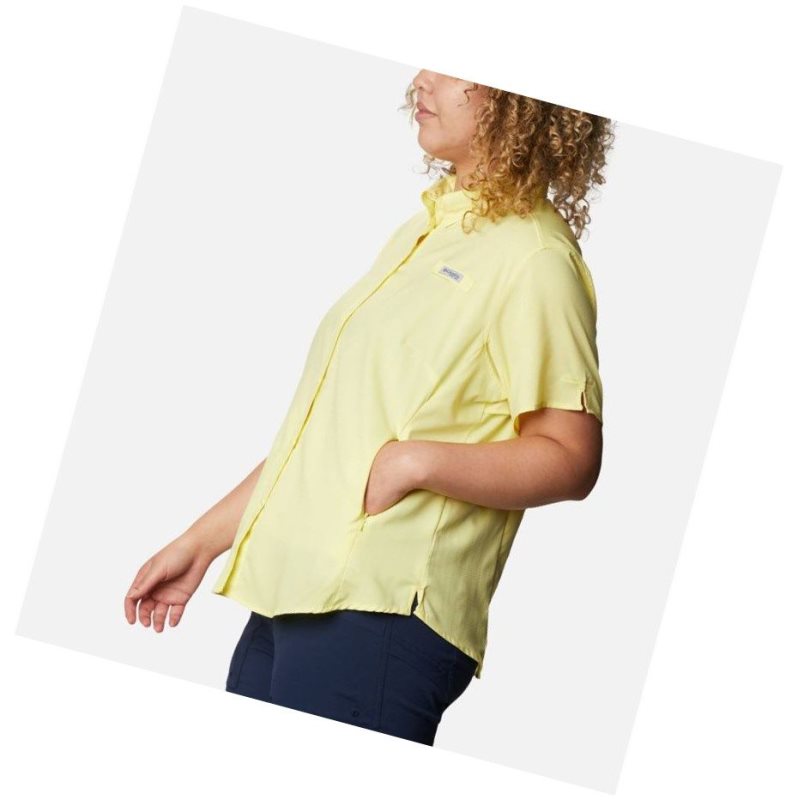 Dámské Košile Columbia PFG Tamiami II Short Sleeve Plus Size Oranžové | IEBK-69274