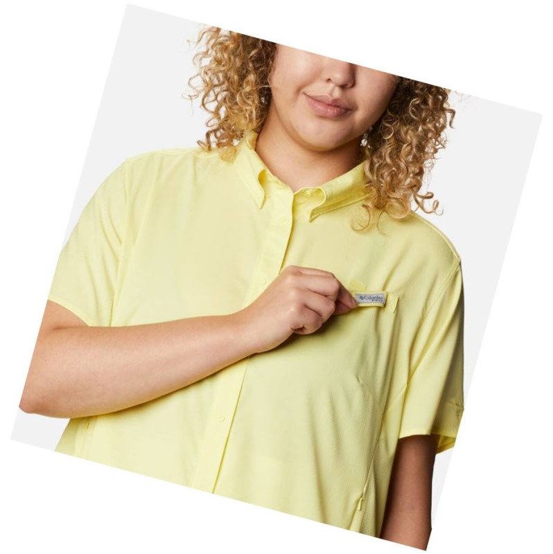 Dámské Košile Columbia PFG Tamiami II Short Sleeve Plus Size Oranžové | IEBK-69274