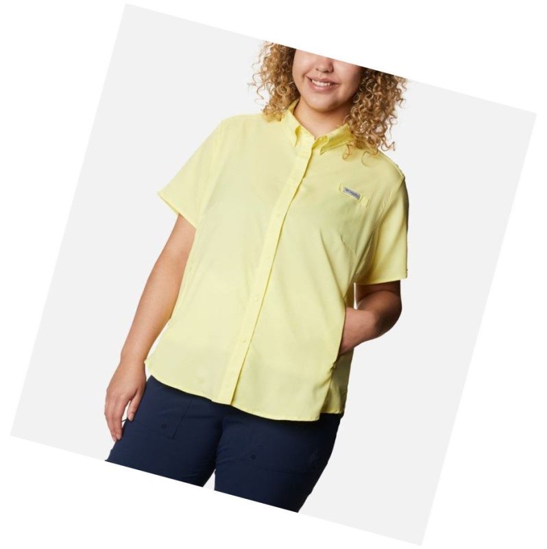 Dámské Košile Columbia PFG Tamiami II Short Sleeve Plus Size Oranžové | IEBK-69274