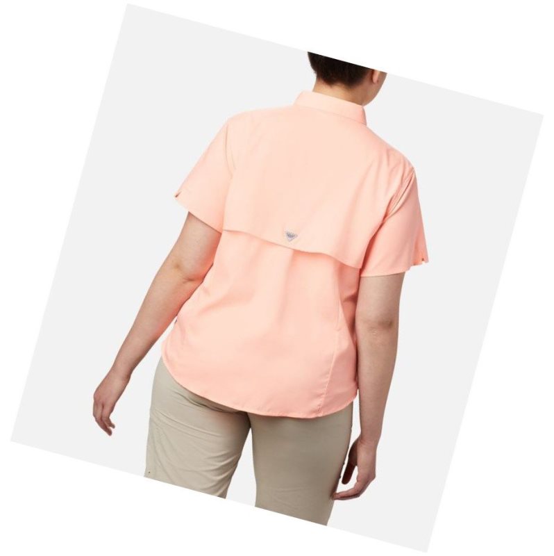 Dámské Košile Columbia PFG Tamiami II Short Sleeve Plus Size Růžové | BSAL-89436