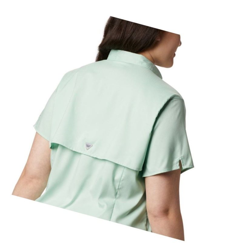 Dámské Košile Columbia PFG Tamiami II Short Sleeve Plus Size Mátově Zelená | AWVM-08324