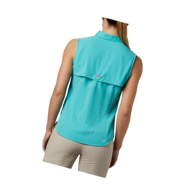 Dámské Košile Columbia PFG Tamiami Sleeveless Blankyt | RVQG-89576