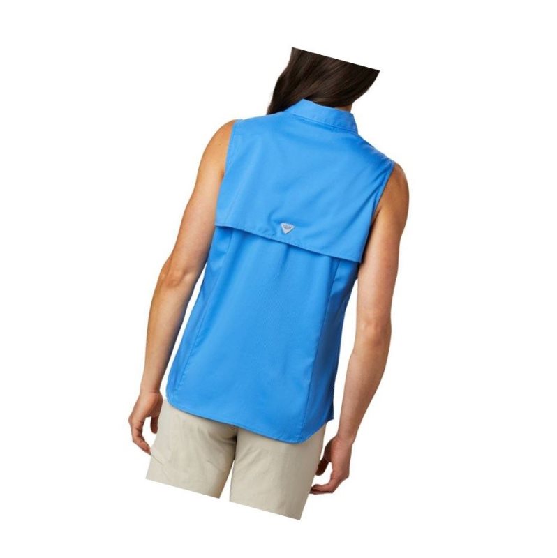 Dámské Košile Columbia PFG Tamiami Sleeveless Blankyt | QOMV-72308