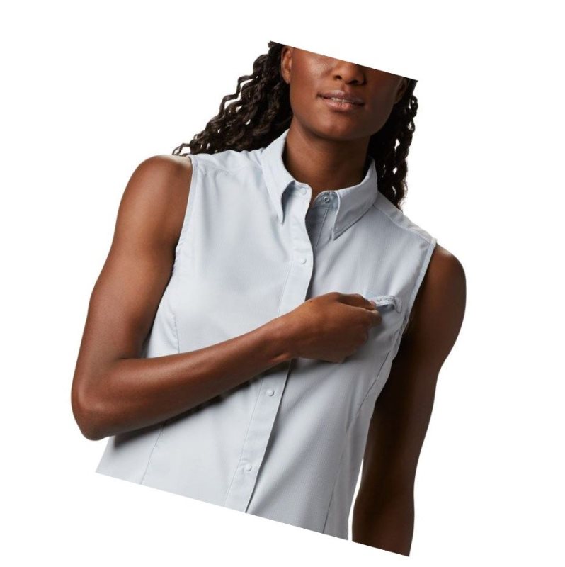 Dámské Košile Columbia PFG Tamiami Sleeveless Šedé | MQYW-51042