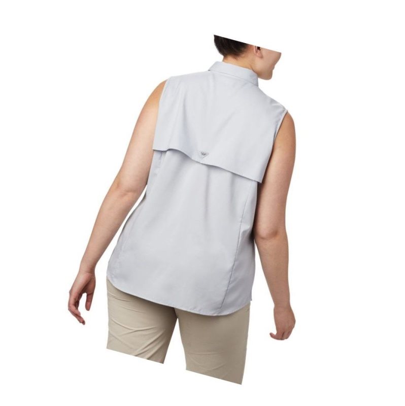 Dámské Košile Columbia PFG Tamiami Sleeveless Plus Size Šedé | BWUX-35792