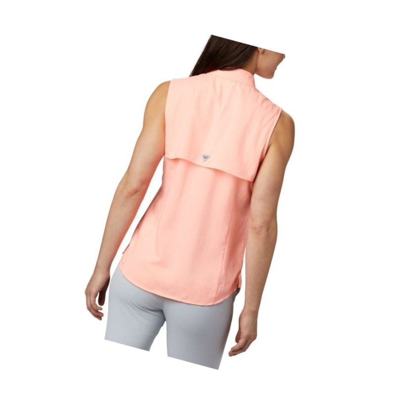 Dámské Košile Columbia PFG Tamiami Sleeveless Růžové | WMUB-24019