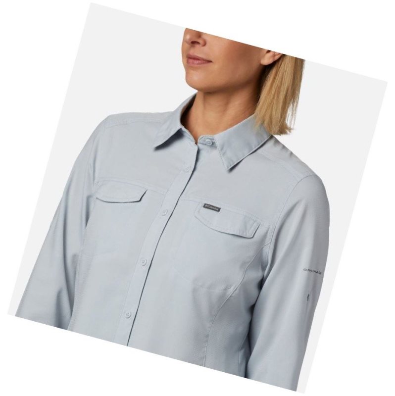 Dámské Košile Columbia Silver Ridge Lite Long Sleeve Šedé | ZLWY-84619