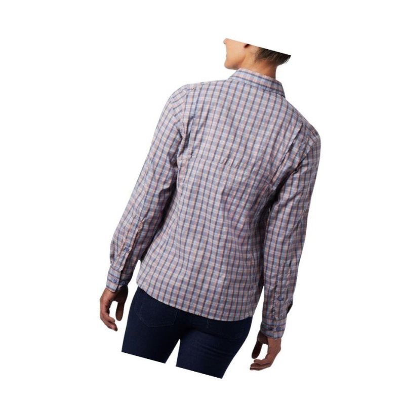 Dámské Košile Columbia Silver Ridge Lite Plaid Long Sleeve Viacfarebný | BKPJ-89675