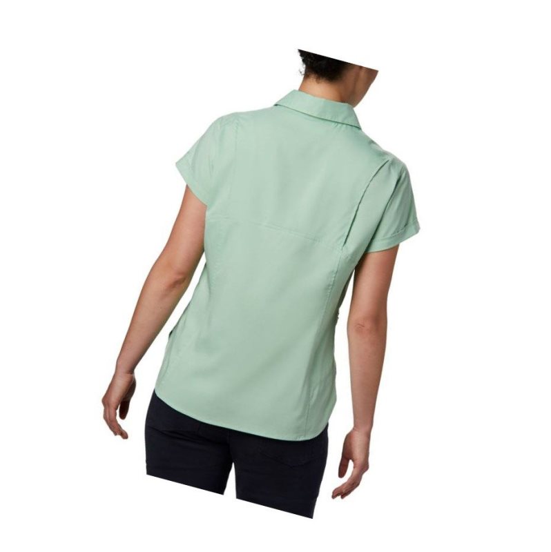 Dámské Košile Columbia Silver Ridge Lite Short Sleeve Mátově Zelená | MDZS-52948