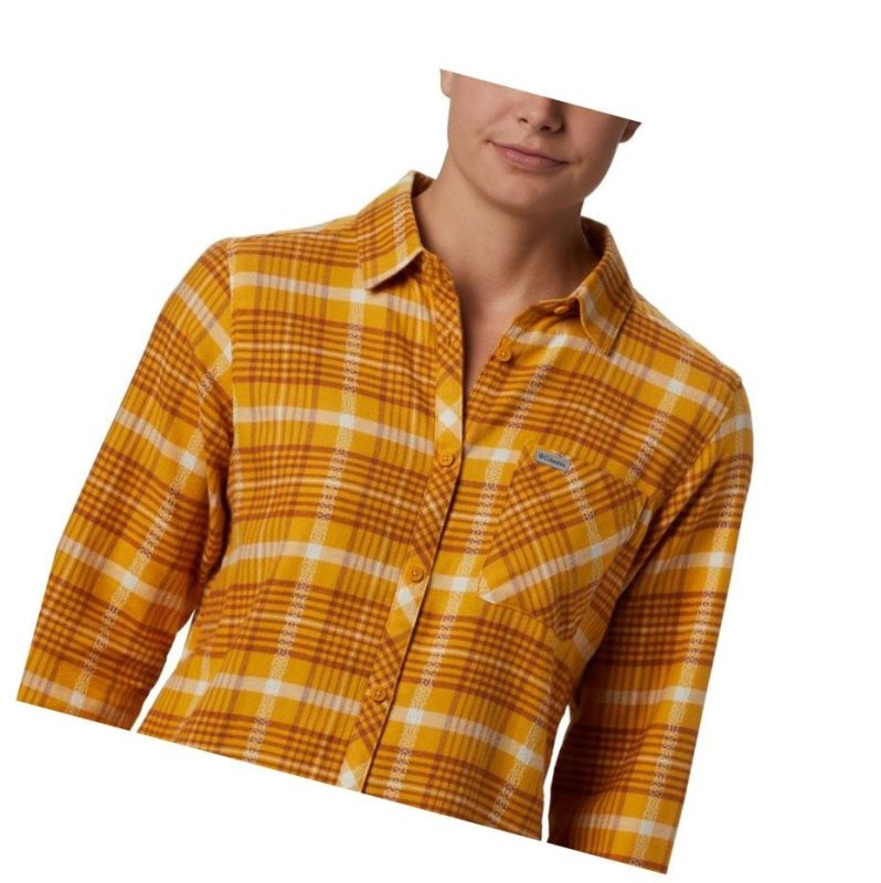 Dámské Košile Columbia Simply Put II Flannel Oranžové | MLJO-70538