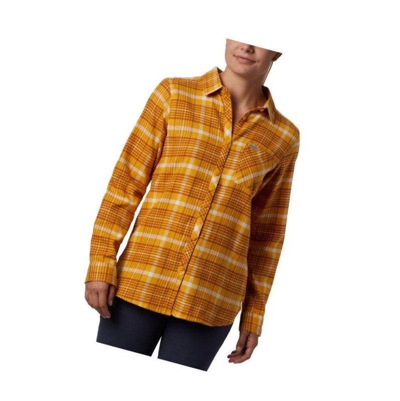 Dámské Košile Columbia Simply Put II Flannel Oranžové | MLJO-70538