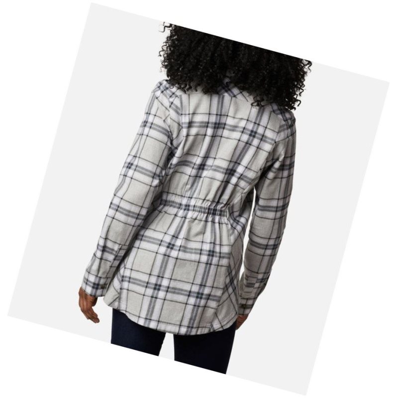 Dámské Košile Columbia Sunday Summit Plaid Tunic Tmavě Šedé | HTPB-91432