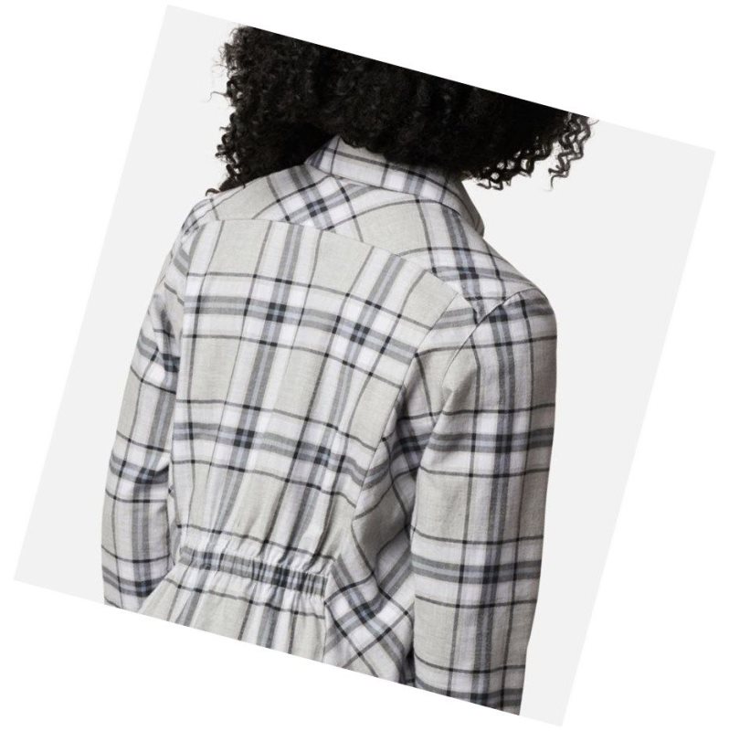 Dámské Košile Columbia Sunday Summit Plaid Tunic Tmavě Šedé | HTPB-91432