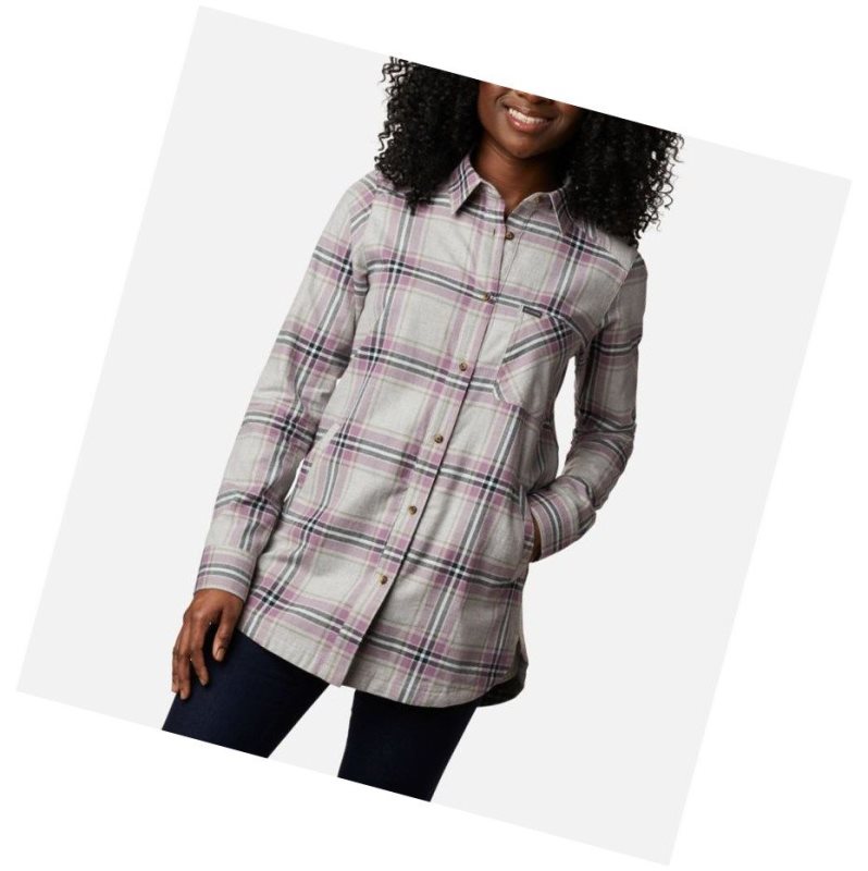 Dámské Košile Columbia Sunday Summit Plaid Tunic Viacfarebný | FDBA-57324