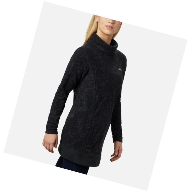 Dámské Mikina Columbia Ali Peak Fleece Tunic Černé | CMKW-94320