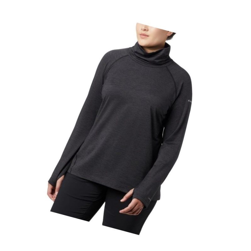 Dámské Mikina Columbia Bryce Canyon II Turtleneck Plus Size Černé | KCGL-71439