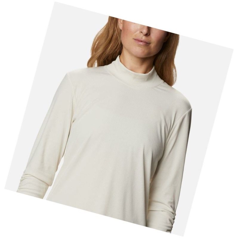 Dámské Mikina Columbia Firwood Ribbed Knit Three-Quarter Sleeve Krém | OPNF-05469