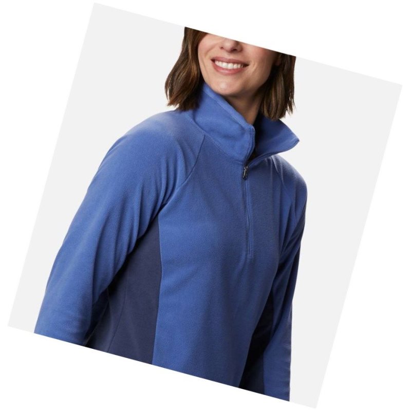 Dámské Mikina Columbia Glacial IV Half Zip Fleece Tmavě Blankyt | QWHF-51872