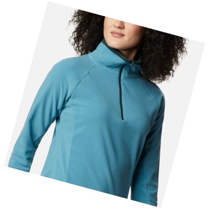 Dámské Mikina Columbia Glacial IV Half Zip Fleece Blankyt | CKET-15672