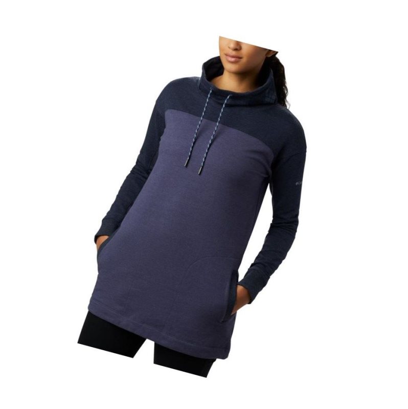 Dámské Mikina Columbia Lodge Tunic Tmavě Blankyt | WERJ-17649