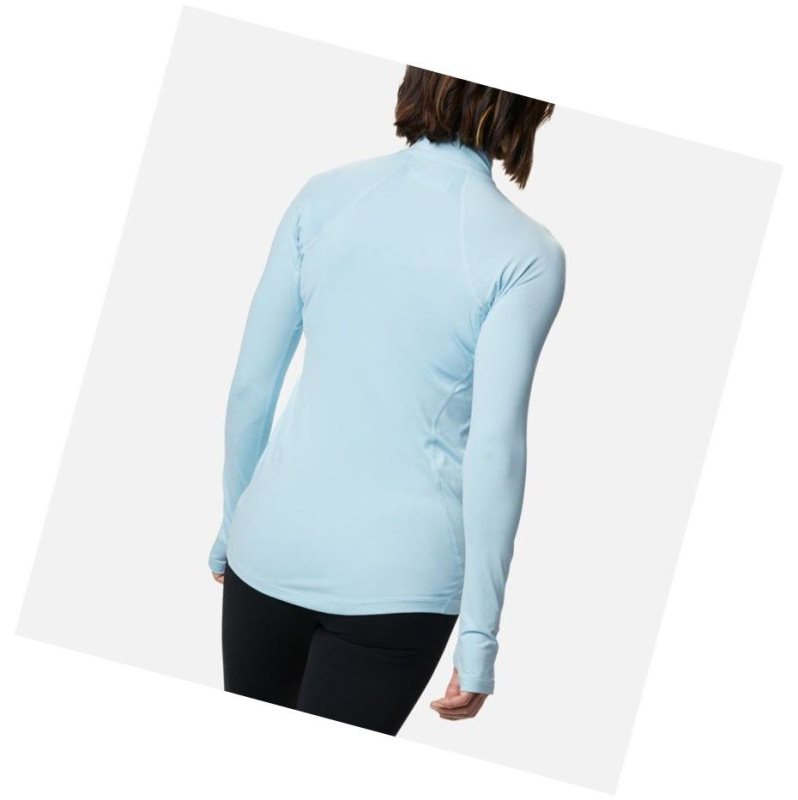 Dámské Mikina Columbia Midweight Stretch Baselayer Long Sleeve Half Zip Blankyt | YCZR-21396