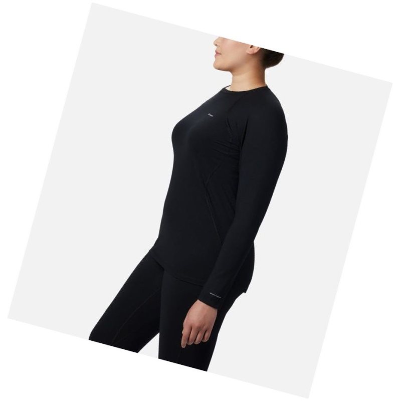 Dámské Mikina Columbia Midweight Stretch Long Sleeve Plus Size Černé | ZMJK-59047