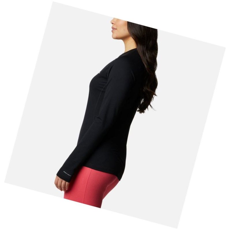 Dámské Mikina Columbia Omni-Heat 3D Knit Crew II Baselayer Černé | BDAG-21475