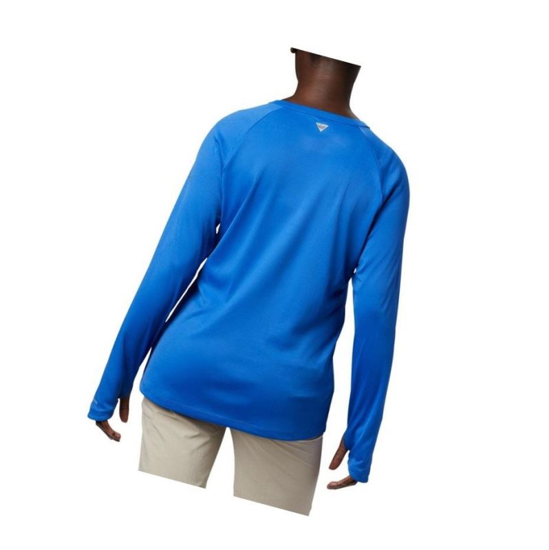 Dámské Mikina Columbia PFG Buoy Knit Long Sleeve Blankyt | PXRD-71920