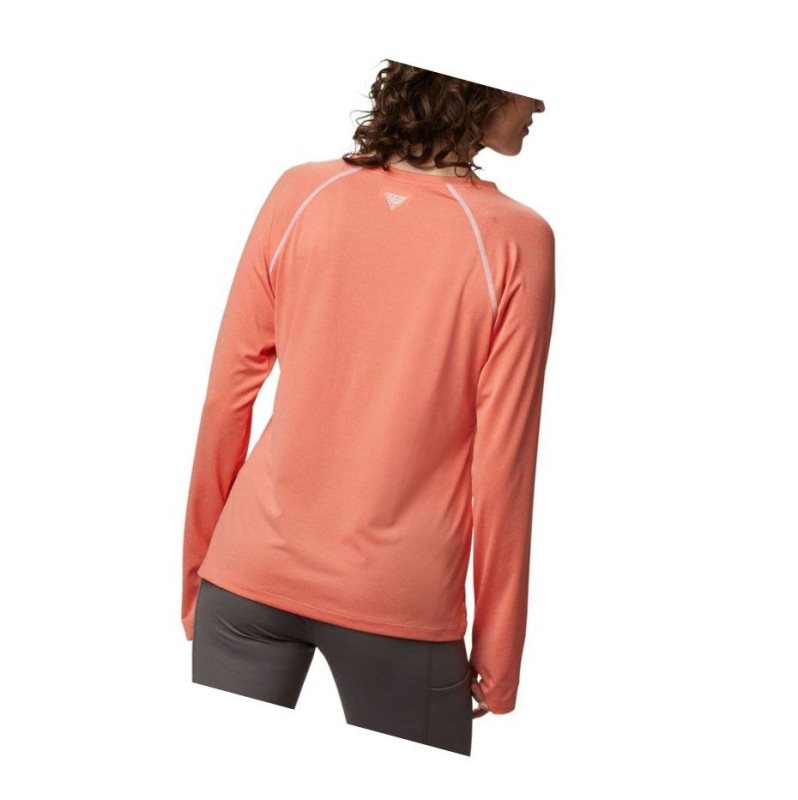 Dámské Mikina Columbia PFG Tamiami Heather Knit Long Sleeve Bílé | HCBT-28630